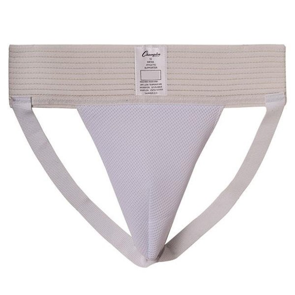 Perfectpitch Mens Athletic Supporter; White - Large PE51480